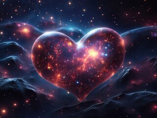 Wall Mural - heart of the stars