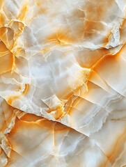 Poster - Close-up Texture of Beautiful Natural Stone with Elegant Patterns and Golden Hues : Generative AI
