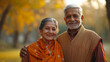 © Naseem - Energetic Senior Indian Couple Enjoying a Refreshing Morning Jog in Nature, Embracing a Healthy and Active Lifestyle