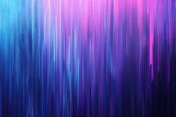 Poster - Abstract Vertical Lines: Vibrant Purple and Blue Hues Digital Art Background, Ideal for Design Projects