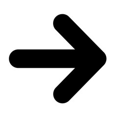 Wall Mural - Bold Rounded tips soft Arrow