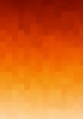 Wall Mural - a warm orange gradient background with a subtle pixelated texture creates an abstract and inviting v