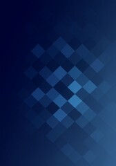 Wall Mural - the blue square grid mosaic background, with its subtle gradient, offers a modern and professional a
