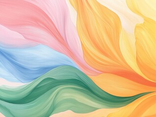 Poster - Dynamic color swirls abstract art digital illustration creative space vibrant viewpoint artistic expression