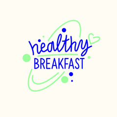 Poster - Isolated image on a background. Vector graphics. Menu organic food illustration. Label for food.