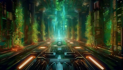 matrix lights of fractal realms