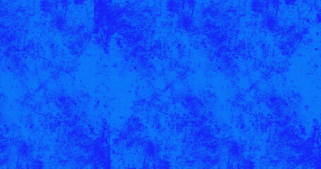 Poster - image of shapes on blue background
