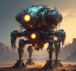 Wall Mural - illustration of techno background.