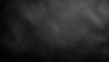Poster - Black leather texture with subtle sheen and soft grain surface
