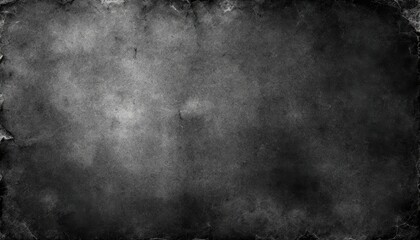Poster - Grunge dark textured background with subtle gray patterns
