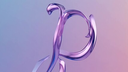 Poster - abstract background with pink smoke