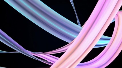 Aufkleber - Ethereal Waves Unfold Embers in the Night