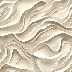 Aufkleber - Abstract stucco pattern Flowing organic lines for modern design
