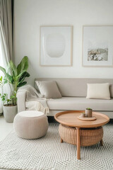 Wall Mural - modern living room