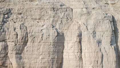 Aufkleber - detailed texture of beige and light gray stone wall surface with natural horizontal lines and cracks for background design