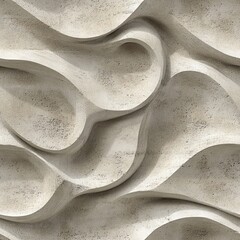 Aufkleber - Stucco Inspired Seamless Pattern Smooth Pebble Texture Design for Walls