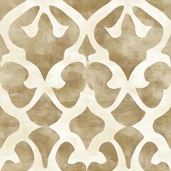 Aufkleber - Stucco Geometric Seamless Pattern Bold Imprints for Modern Design
