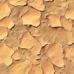 Poster - Stucco Texture Seamless Pattern Design with Smooth and Rough Contrast