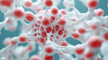 Poster - Exploring particle dynamics laboratory scientific visualization abstract environment close-up view molecular structures