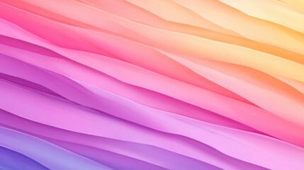Wall Mural - a vibrant, abstract background featuring flowing layers of pink and purple hues, perfect for creativ