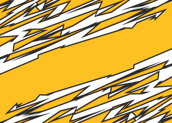 Aufkleber - Abstract background with rough and jagged lines pattern and with some copy space area