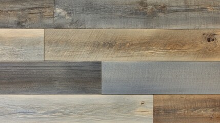 Poster - Reclaimed Wood Paneling Rustic Wall Texture