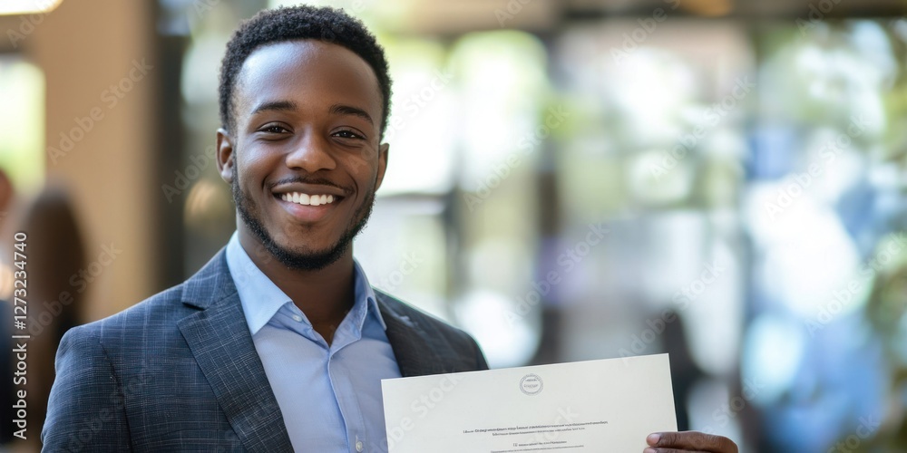 Course Completed Image A professional proudly displaying an e-learning course completion ...