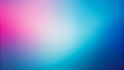 Wall Mural - Vibrant ombre gradient background in pink, blue and turquoise colors