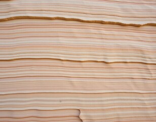 Poster - Gentle Beige Waves. Abstract Background Texture in Soft Peach and Cream. Flowing Horizontal Stripes Create a Calming Surface. Serene and Warm. Perfect for Design Projects and Creative Visuals.