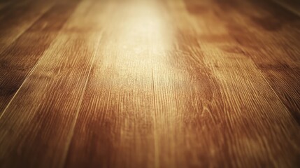 Poster - Warm Brown Wooden Floor Texture Background