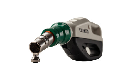 gun for refueling the car on a transparent background