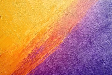 Poster - Sunset Hues: Vibrant Yellow, Orange, and Purple Gradient Background. Perfect for websites, presentations, social media, branding, and design projects. A captivating blend of warm and cool tones,      