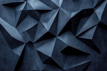 Wall Mural - Abstract Geometric Shapes Dark Blue Minimalist Background: Elegant, sophisticated, and modern design. Perfect for websites, presentations, branding, and marketing materials. Clean lines, simple       