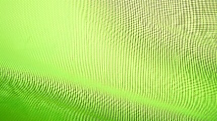 Abstract Green Net Texture Background with Wavy Pattern and Light