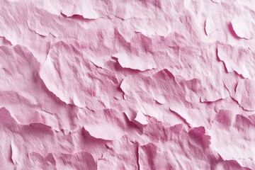 Poster - A close-up shot of a pink wall with peeling paint