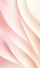 Wall Mural - abstract pink and beige wave background soft pastel color pattern