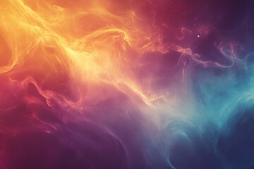 Wall Mural - Abstract Nebula, Cosmic Clouds