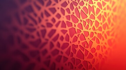 Aufkleber - Abstract Red Geometric Pattern Background Design