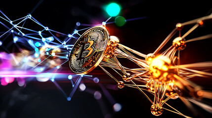 Poster - cryptocurrency innovations unveiled global digital market visual representation tech environment fut