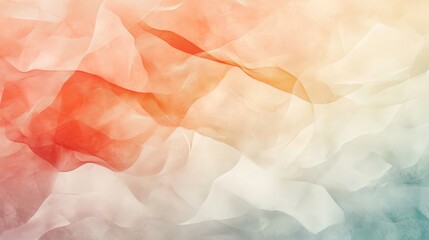 Poster - A soft gradient background transitioning from light pastels to deeper tones, providing a calm and soothing visual.