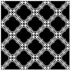 Wall Mural - Abstract texture for fabric print, card, table cloth, furniture, banner, cover, invitation, decoration, wrapping. Seamless repeating pattern.  Black and white color. Carpet pattern texture.