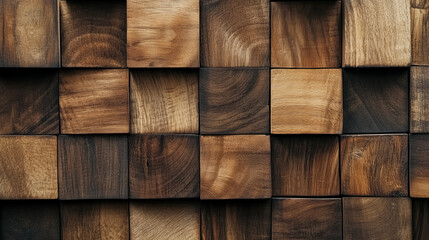 Aufkleber - Wooden texture brown background material. Wooden texture forms abstract background