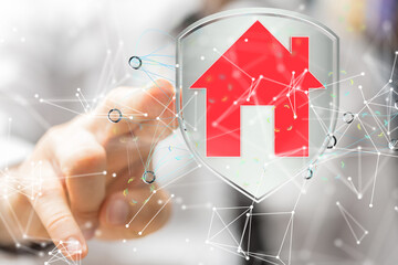 Poster - iot home Telecommunication network and wireless mobile internet