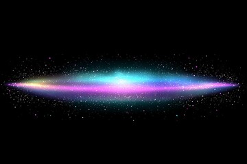 Wall Mural - a colorful and abstract blurred background with glitter bokeh lighting effect ideal for special even