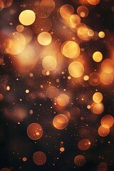 Wall Mural - lighting a christmas tree decoration that has a blur effect