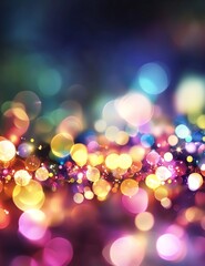 Poster - An unusual light effect is present in this multicolored and abstract colorful background