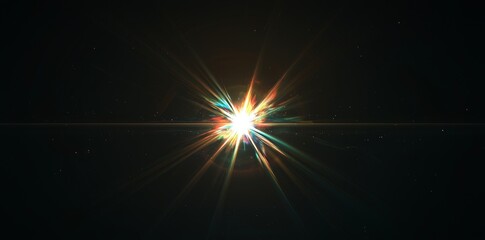 Poster - Designers can utilize high-quality stock images of sun rays light effects, overlays or flare glow isolated on black background, which include overlays, overlay, light transition, effects sunlight,