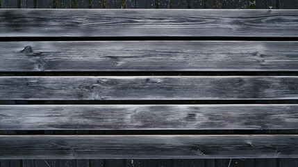 Aufkleber - Wooden dark texture top view seamless background. Wooden planks grunge rough texture