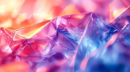 Poster - colorful abstract image produced by generative ai