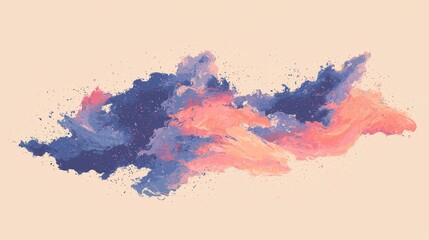 Poster - This image presents a harmonious blend of vibrant colors, abstract shapes, and dynamic patterns, resulting in a lively visual experience